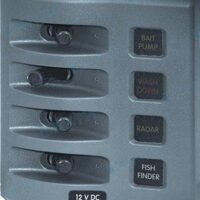 TABLEAU VERTICAL GRIS 4 INTER