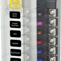 TABLEAU PORTE FUSIBLE 6 FUSIBLES