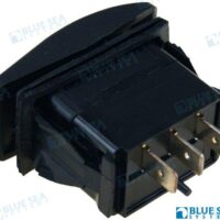 INTERRUPTEUR LUMIERE (ON)-OFF-(ON) NOIR