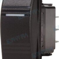 INTERRUPTEUR NOIR 2P MOM-OFF-MOM