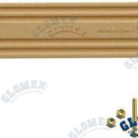 PLAQUE DE MASSE RECTANG 300X80X14