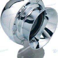 KLAXON 12V. SHORTY CHROME