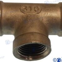 CONNEXION T FEMELLE  INOX   2"