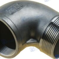 COUDE 90º M-H  INOX    2"