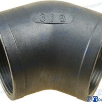 COUDE  45º F-F   INOX   2"