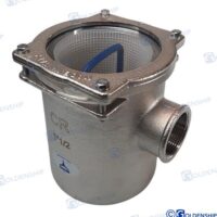 FILTRE A EAU 1''1/2 LAITON CR