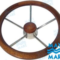 VOLANT INOX-MADERA 350MM