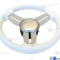 VOLANT MOD. 015A 350 MM BLANC