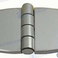 CHARNIERE COUVERTE INOX 37X74MM