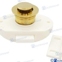 BOUTON POUSSOIR LAITON POLI