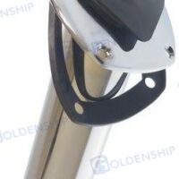 PORTE CANNE LAITON CHROME ENCASTRABLE