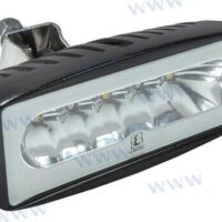 PROJECTEUR NOIR LED BLANC/BLEU