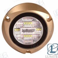 LUMIERE SOUS-MARINE LAITON SPECTRUM RGBW