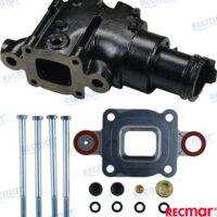 COUDE D ECHAPPEMENT MERCUISER V6/V8 BAS Mercruiser