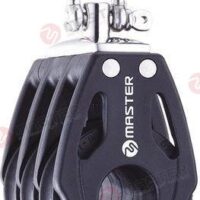 POULIE TRIPLE TOURNANTE 40MM