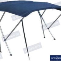 BIMINI AVEC SUPPORT 210/230 CM BLEU