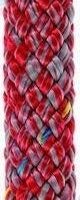 POLY-BRAID-32 8 MM GRIS/ROUGE (150M)