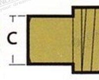 BOUCHON POUR ANODE ECHANGEUR GM