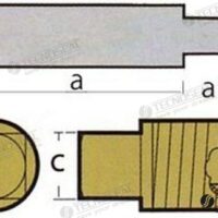 ANODE ECHANGEUR G.M. AVEC BOUCHON Caterpillar