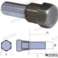 ANODE BARREAU ZF D10MM