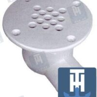 BONDE DE DOUCHE BLANCHE SORTIE A 90° Onan