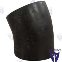 COUDE ECHAPPEMENT CAOUTCHOUC 4'' 22°