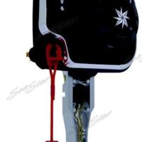 BOITIER CENTRE BABORD CONSOLE NOIR