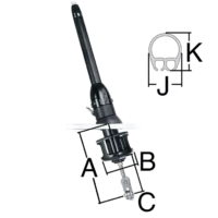 Enrouleur sous le pont Harken MKIV